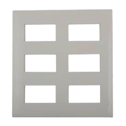 Legrand Mylinc 18M Plate With Frame, 6755 78